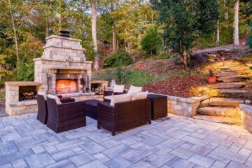 Outdoor Fireplace