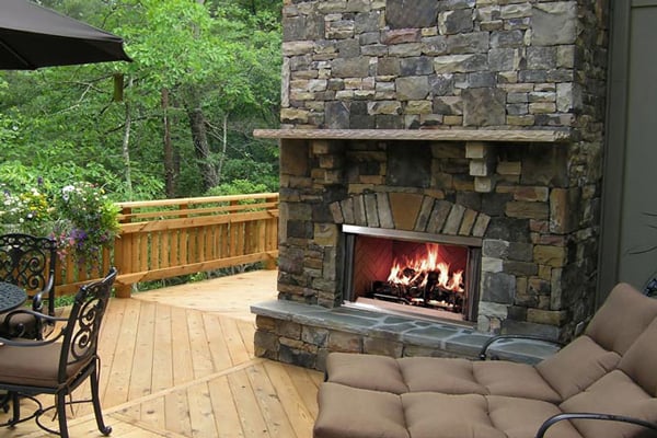 Outdoor Fireplace